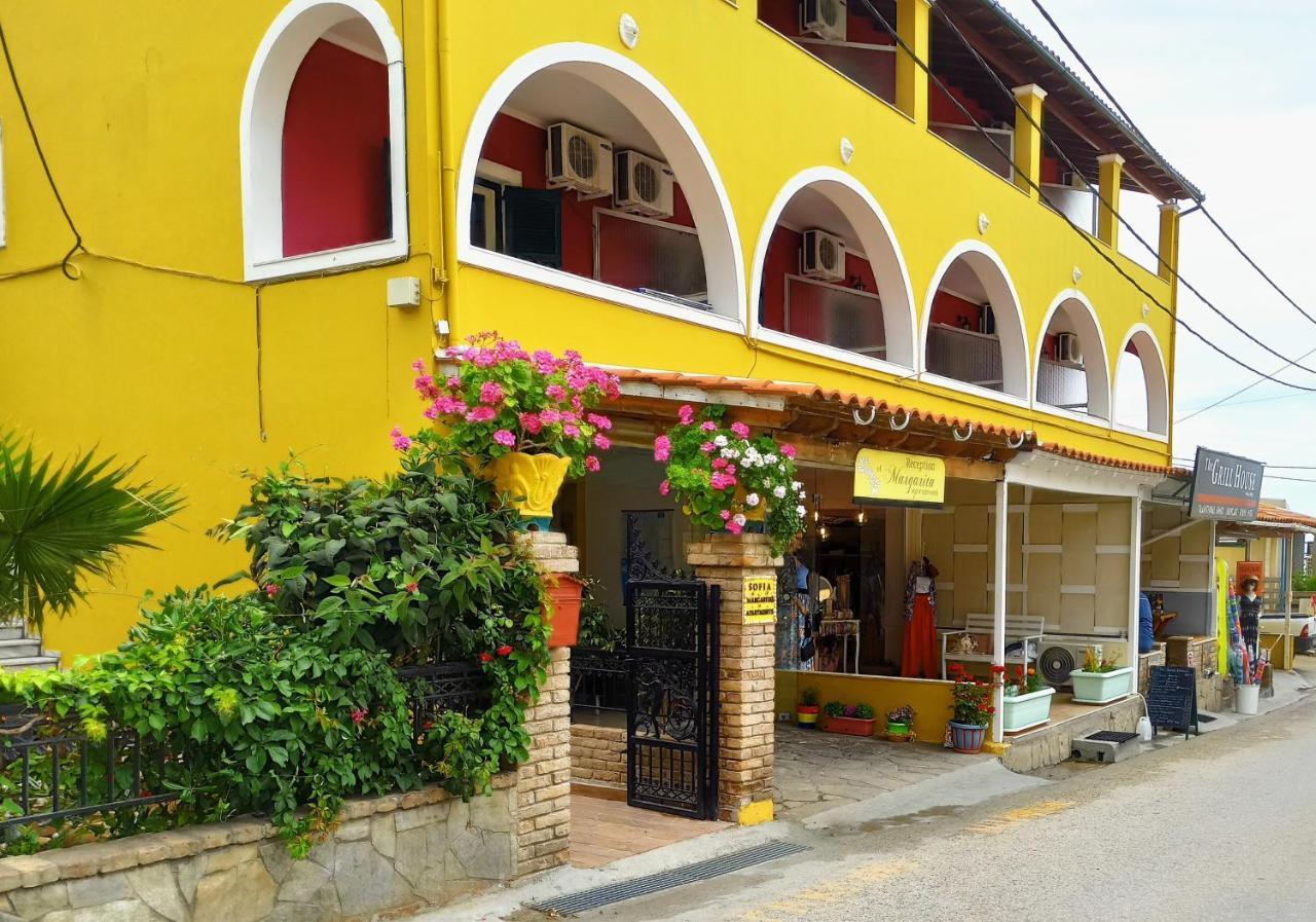 Margaritas' Rooms Agios Gordios  Dış mekan fotoğraf